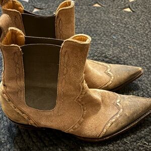 GORGEOUS UNIQUE THE OLD GRINGO distressed COWBOY BOOTS 10